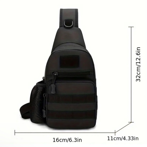 Tactical Camouflage Sling Bag - Picture 3 of 3